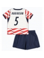 Otroške Nogometnih dresov Združene države Antonee Robinson #5 Domači SP 2026 Kratki rokavi (+ hlače)